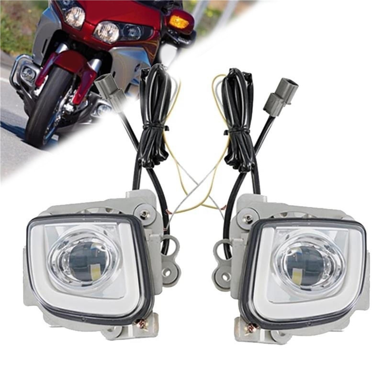 Clignotant de moto antibrouillard Gold Wing F6B pour éliminer le manque de visibilité - 8