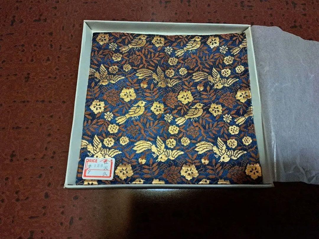 茶道用古帛紗 花柄模様