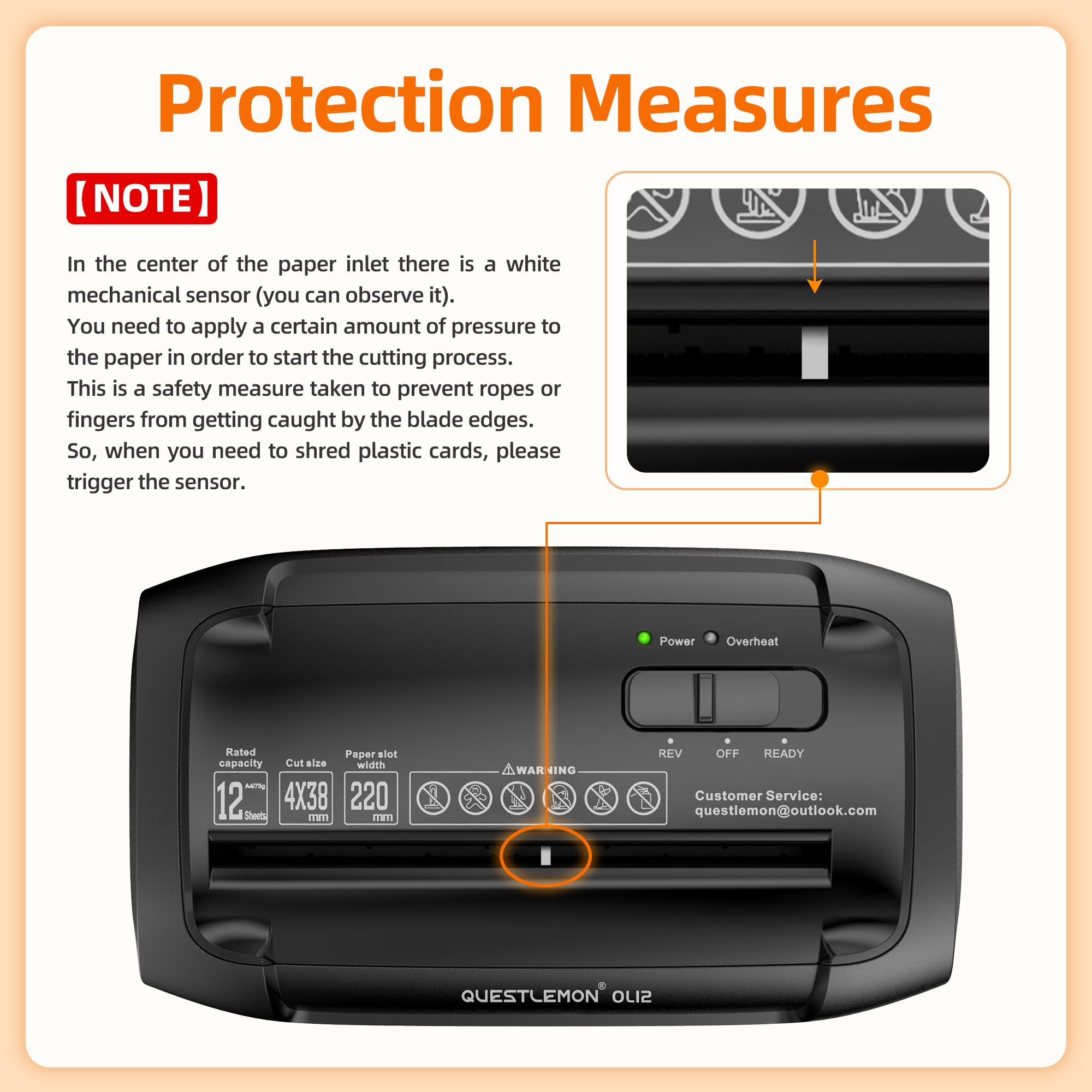Condition photo showing New/Like New for 8-sheet paper shredder for home, quiet cross cut shredders, p-4 ultra security, 4 gal bin, shred quietly for shred for credit card, mail, staples, <58 db(ol8)
