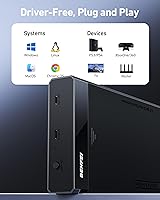 Vista 6 de BENFEI Carcasa SATA HDD/SSD de 3,5/2,5 pulgadas, diseño sin herramientas, admite HDD de 20 TB y UASP