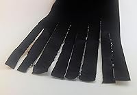 Vista 8 de Gaffer's Choice Cinta adhesiva ultra negra de 2 pulgadas x 60 yardas, resistente, fácil de rasgar, segura para cualquier superficie