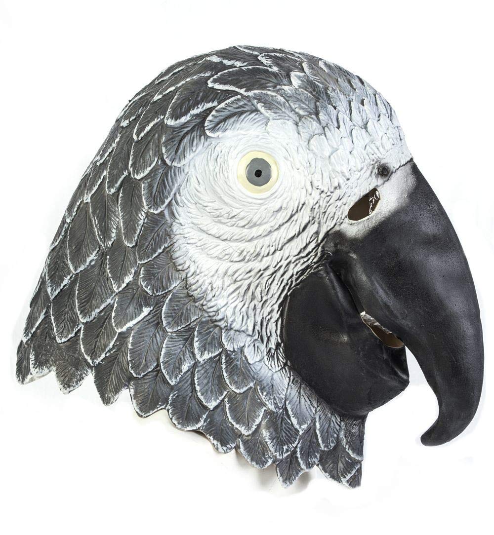 B-Creative Latex Full Head Overhead Animal Cosplay Masquerade Fancy Dress Up Carnival Mask (Dove Mask)