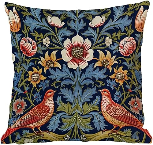 Vista 164 de ArogGeld Chinoiserie - Fundas de almohada escénicas asiáticas, estilo asiático, funda de almohada azul y verde Kelly, funda de cojín para decoración