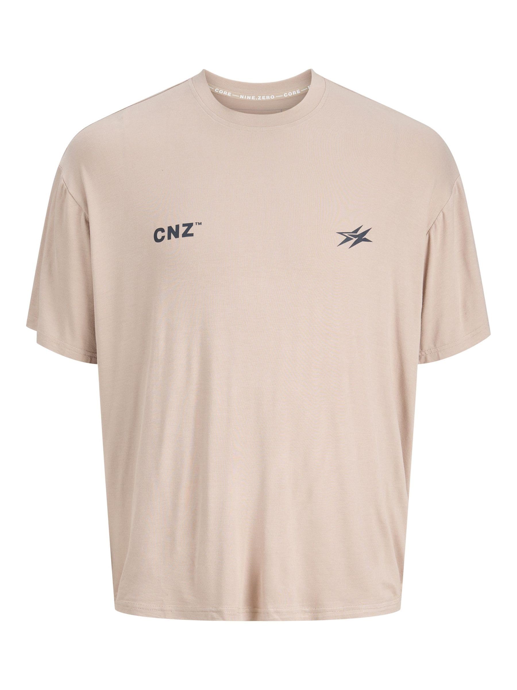 JACK & JONES Jcocnz Berlin T-Shirt, Pure Cashmere, M