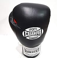 Vista 2 de Casanova Boxing® Traning LACE-UP - Guantes de boxeo de cuero para hombres y mujeres, MMA, Kick Boxing, Muay Thai, Sparring, entrenamiento de bolsa