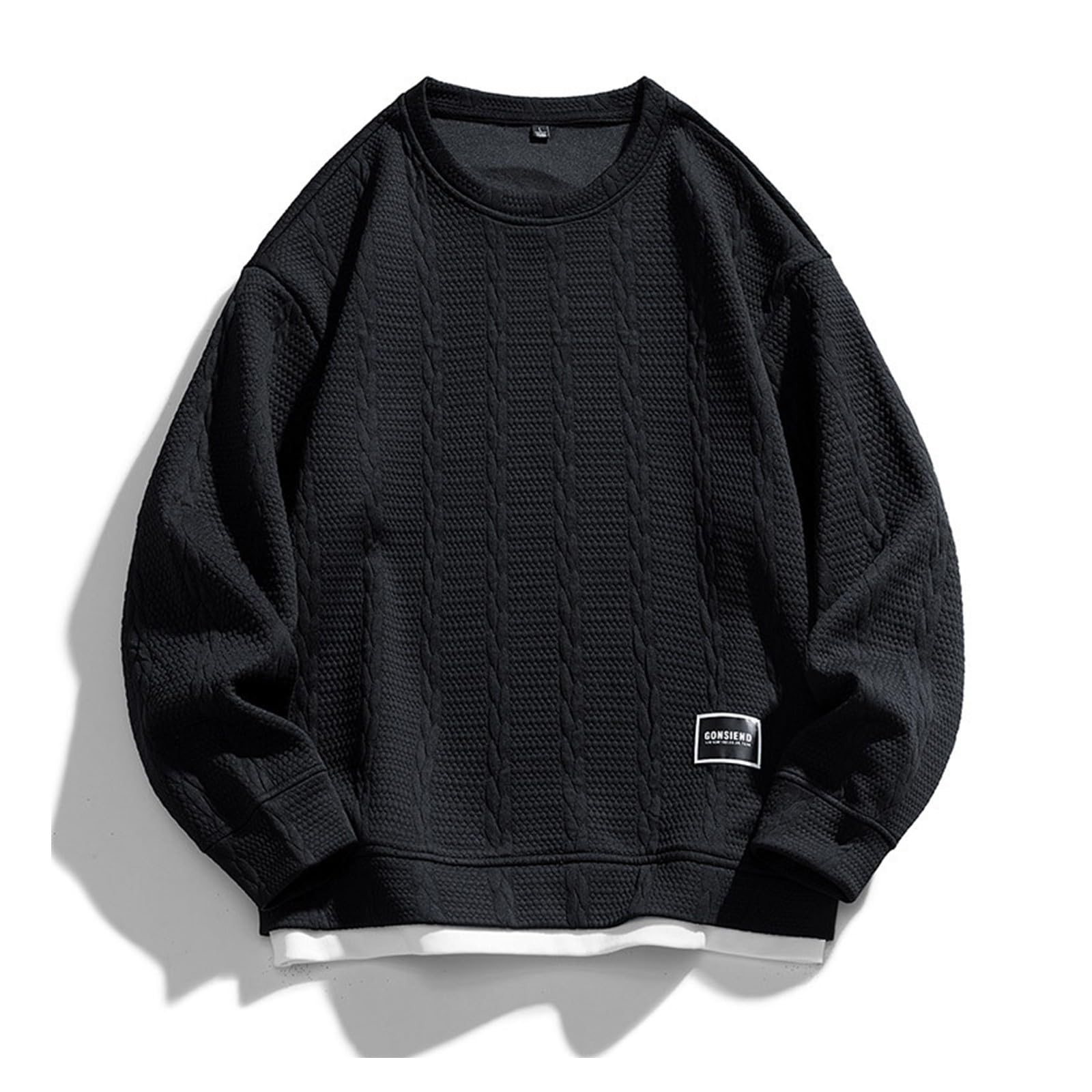 Camisa Sin Mangas Hombre Sudadera De Tamaño para Hombre, con Cuello Ligera, Elástica, Informal, Cualquier Ocasión, Un Diseño Moderno Y Cómodo. Cosas Camiseta Artículos Pesca El Sol