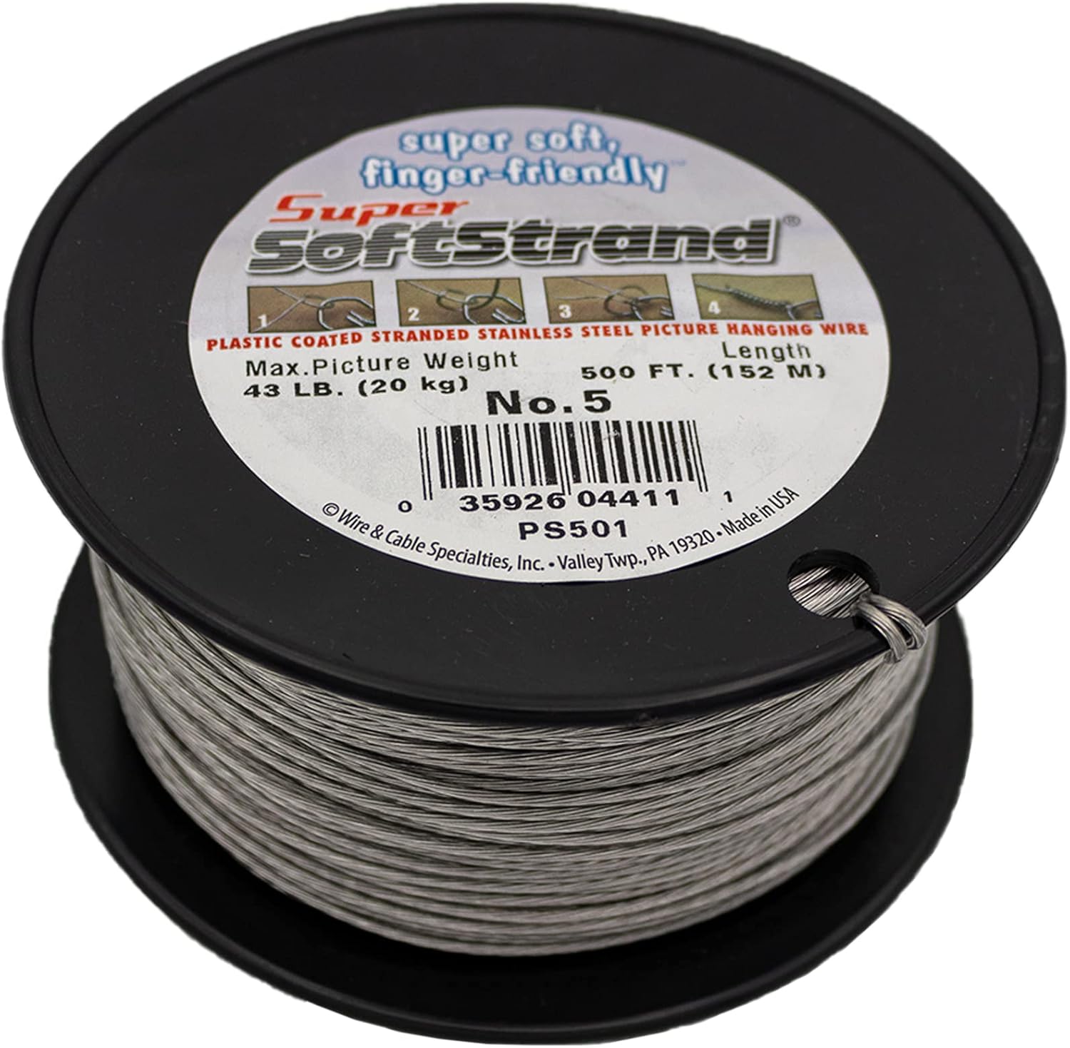 Impex Picture Frame Wire 1,Braided Picture Frame Hanger