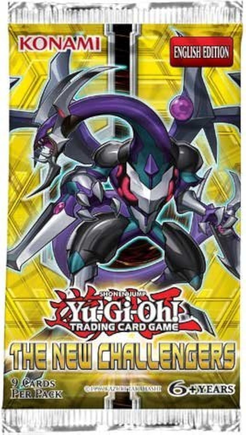Konami Yu-Gi-Oh! TCG: New Challengers Booster Pack : Toys & Games