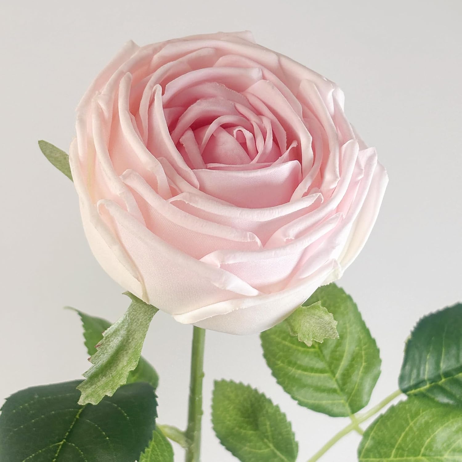 5Pcs Realistic Touch Artificial Roses - Moisturizing Faux Roses for Home Decor, Weddings, Parties, Gifting, Gardening & Floral Arrangements (Pink) - Image 2