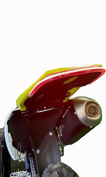 brand fits 2024 HUSQVARNA FE 501 SX FENDER ELIMINATOR KIT CLEAR, Black