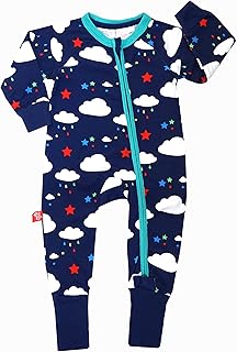 Blade & Rose Baby,Clothing,Baby Boys 0-24m,Bodysuits & One-Pieces,Rompers Blade & Rose Weather Zip Up Romper | Toddler and Baby Unisex Romper | Blue | from 3-24 Months