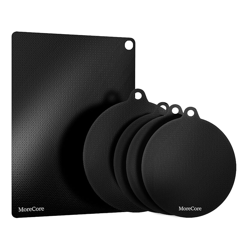 MoreCore Protezione Piano Induzione | Copri Piano Induzione | Piano Cottura Induzione | Tappetino Piano Induzione | Copri Piano Cottura | Copertura Piano Induzione | Coprifornelli | 5 Unità