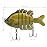 BASSDASH SwimPanfish Multi Jointed Panfish Bluegill Swimbaits Hard Topwater Bass Lures Fishing Lure Crank Saltwater 3.5in/0.85oz