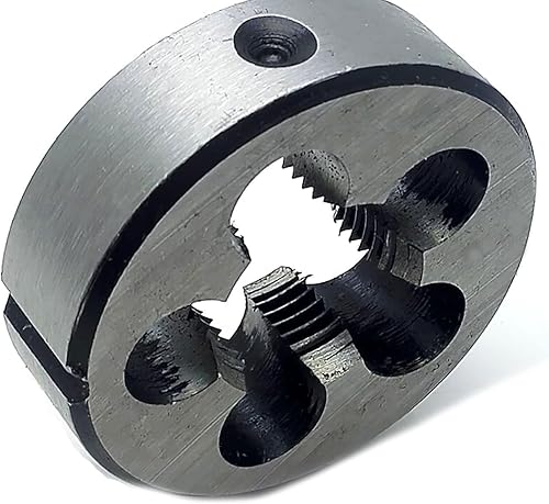 HSS 0.748 in x 1.5 Métrico Die Rosca M19 x 0.059 in Paso de la mano derecha