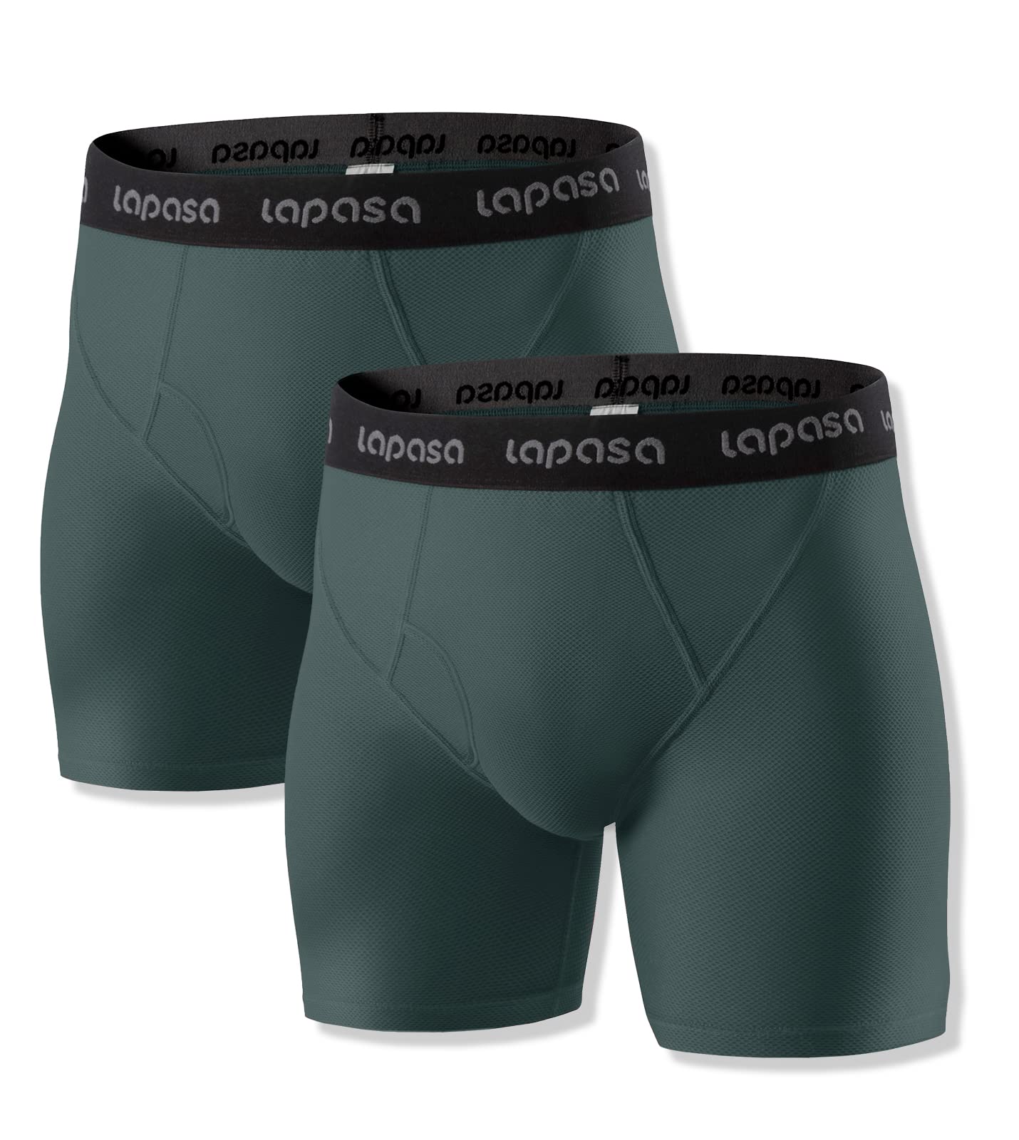 LAPASA Men's Quick Dry Travel Underwear Mesh