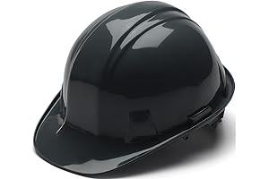 Pyramex Ridgemont Carbon Fiber Bump Cap, Gloss Black