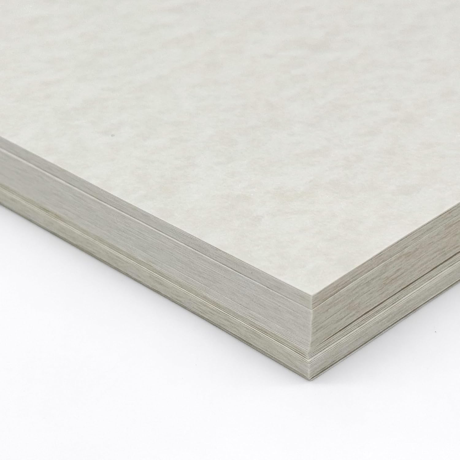 Paperworks Bistro Parchment Oatmeal Cardstock Paper 8-1/2 x 11 65lb/176g Cover 250 Sheets
