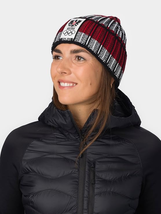 Eisbär Cortina Men's & Women's Hat - Official Supplier of the Olympia Team Austria - Merino Knitted Hat for Men with Fleece Protects Against Cold and Wind - Winter Hat Breathable Beanie