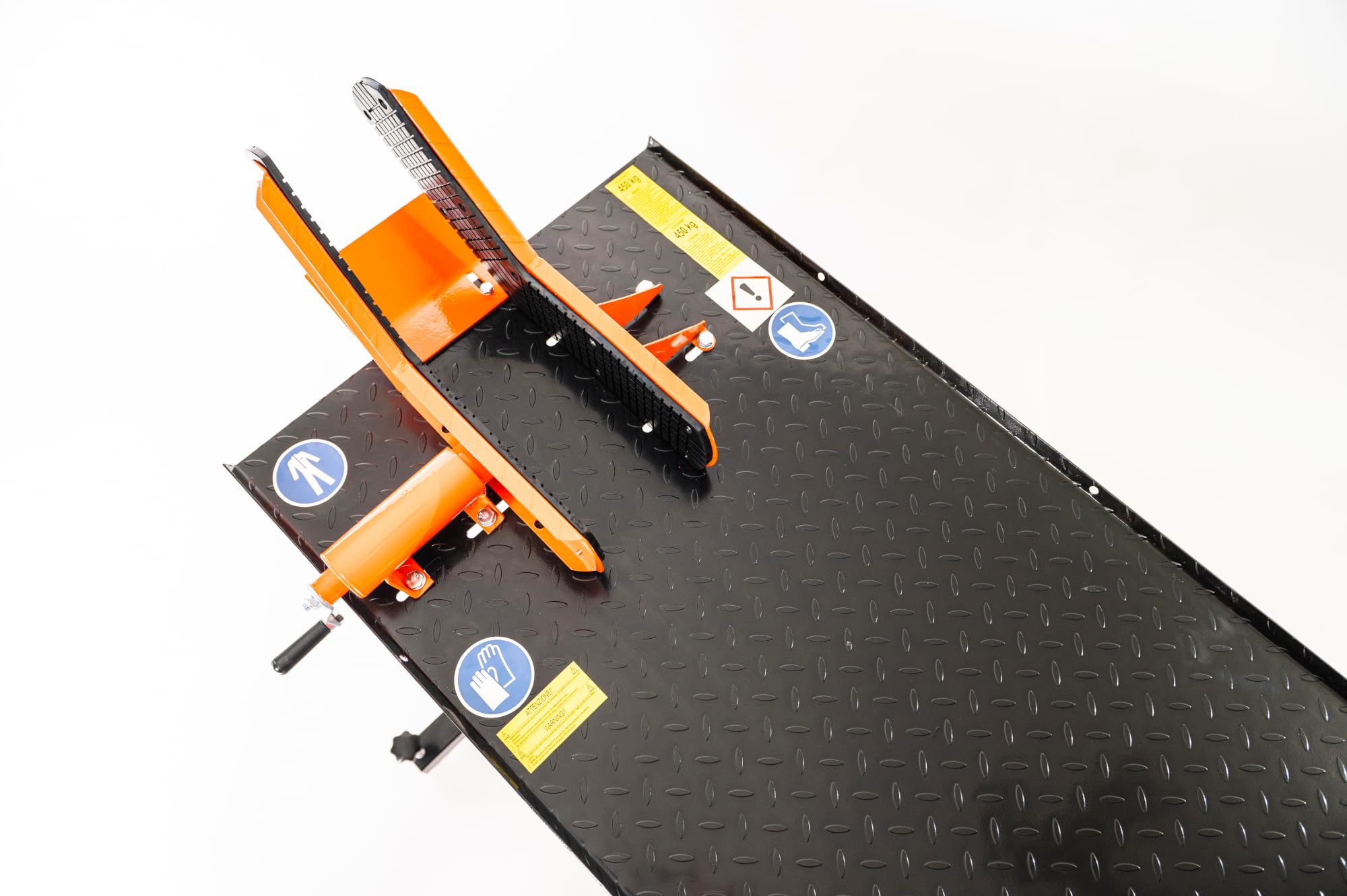 Notek Sollevatore Idraulico per Moto E Scooter con Pompa A Pedale - Ponte Moto - 450Kg