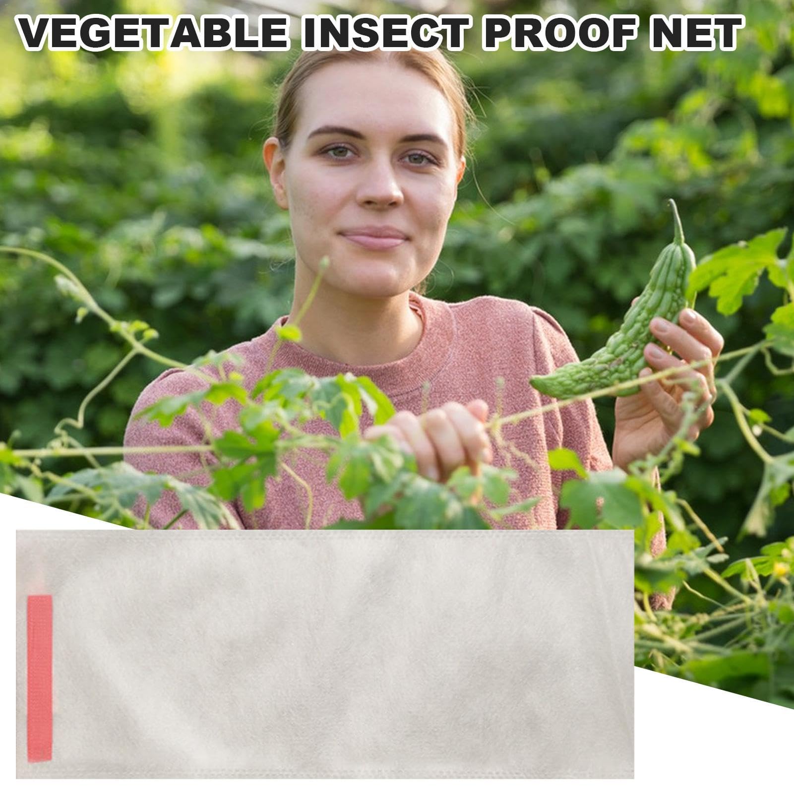 Fruit Protect - Bolsas de malla para tomates y uvas, 100 unidades, para jardín, antipájaros y CT Shield para árboles frutales, ideal para cosechar y cultivar
