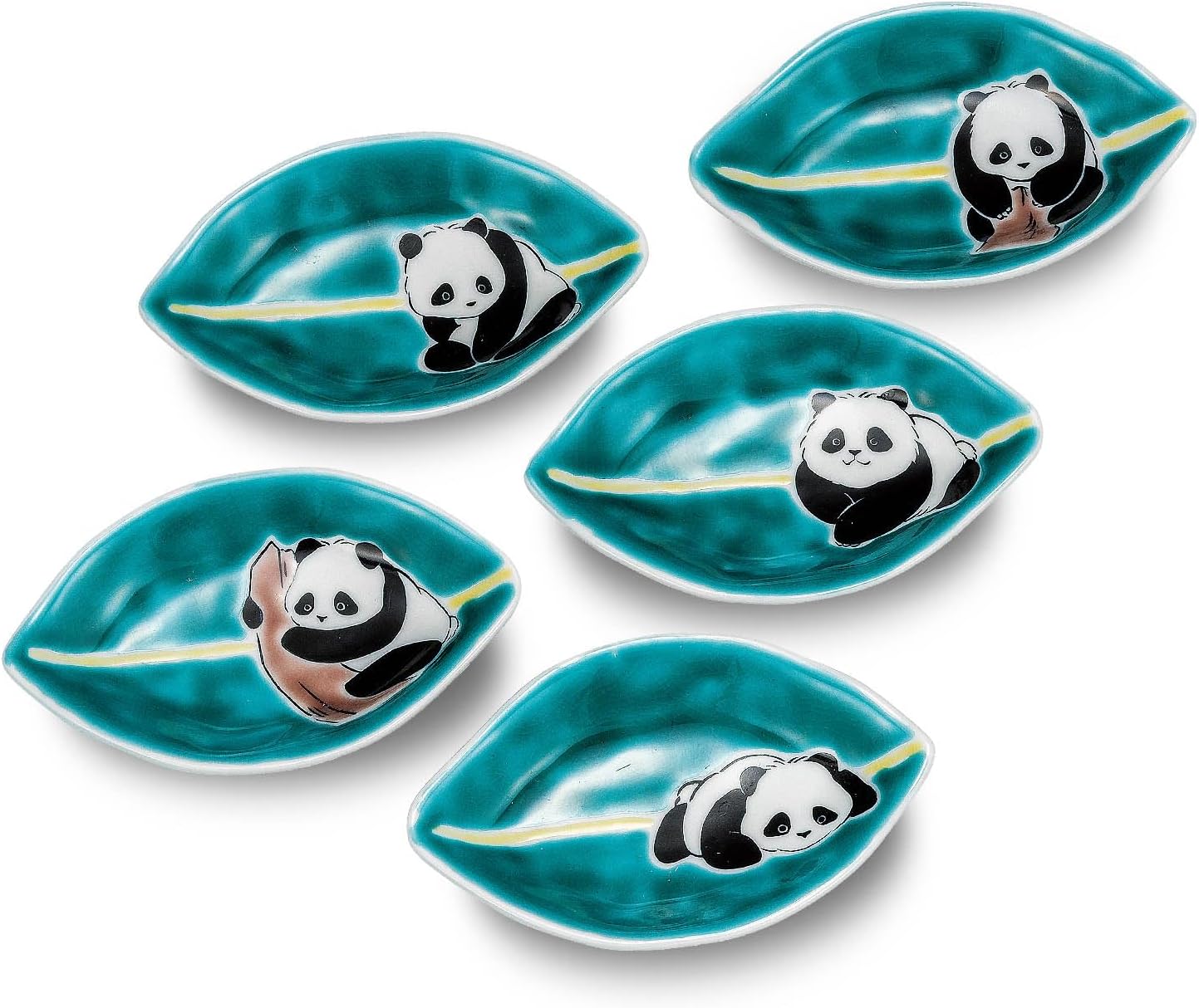 深川製磁　染付 菊唐草　6号　和皿揃い　5枚組 共箱 未使用】深川製磁 染付 菊唐草 6号 和皿揃い