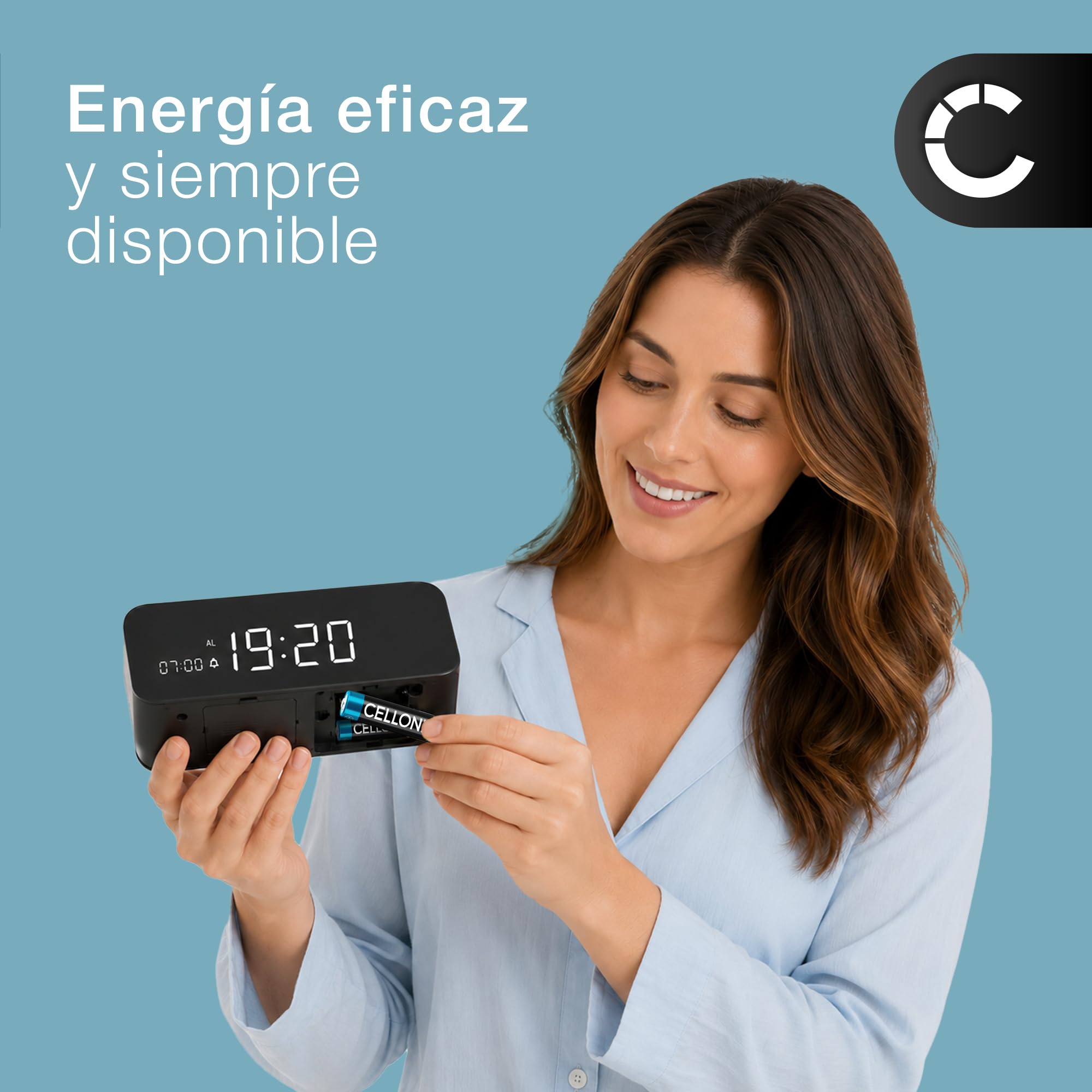 CELLONIC AA Alcalina Baterías Pilas para mandos a Distancia, Juguetes - 48x | No recargable (2900mAh, 1.5V) para electrónica