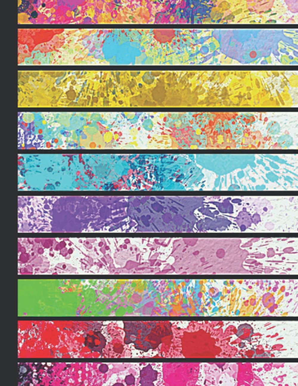 My Sketchbook: Over 100 pages Large Blank Notebook for Writing, Sketching, Drawing, Doodling or Coloring with Premium Colorful Abstract Cover for All ... Crayons, Pencils, Pens and fine tip markers
