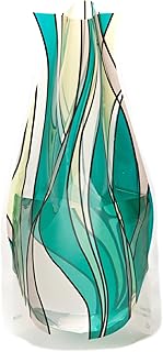 MODGY Collapsible and Expandable Vase – Seedo, 10.25” x 6.25” – BPA-Free Plastic, Stable and Reusable Vase, NOT Glass – Ju...