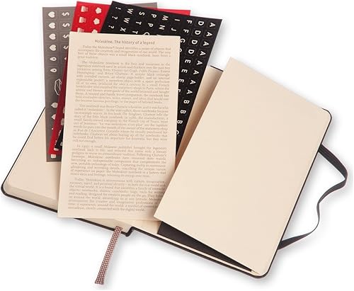 Miniatura 7 de Moleskine Cuaderno semanal 2016-2017, 18M, bolsillo, negro, tapa dura (3.5 x 5.5)