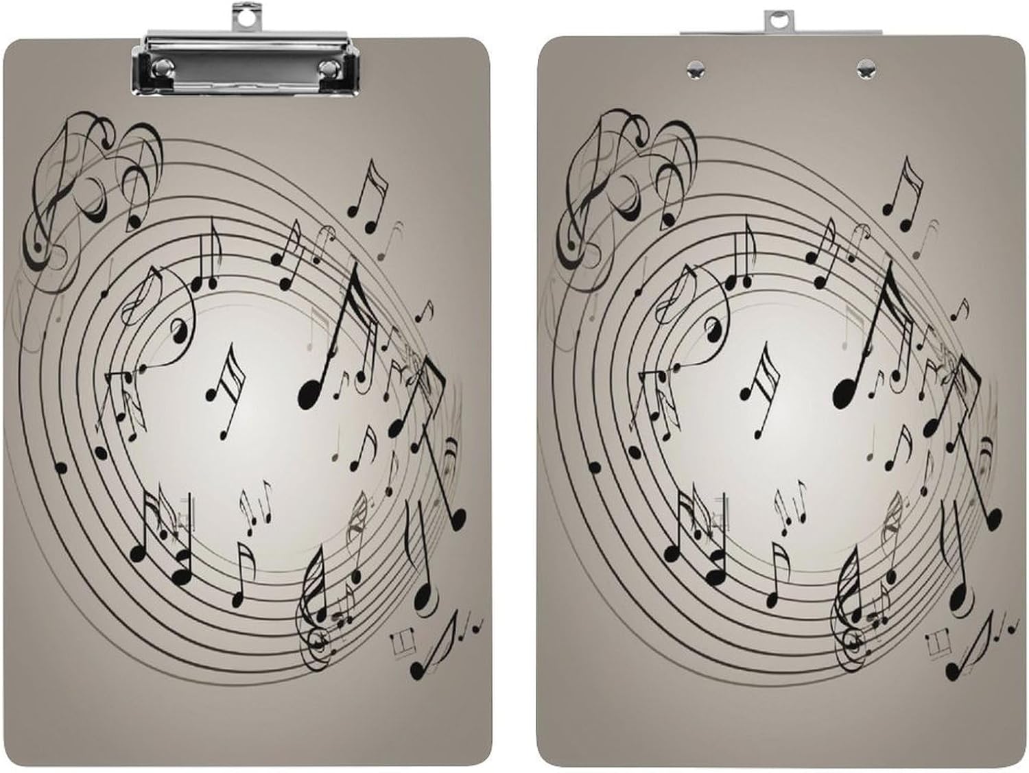 Music Note Wall A4 Plastic Clipboard, Letter Size for Office image 5
