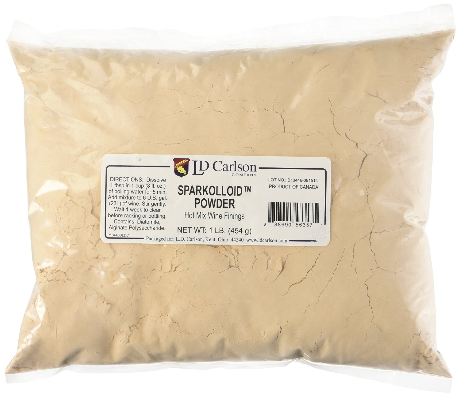 Midwest Homebrewing and Winemaking Supplies Sparkolloid - 1lbs