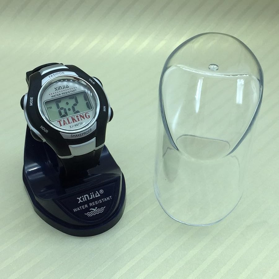 VISIOYO デジタルスポーツウォッチ 英語 697TE アラーム付き Amazon.co.jp: VISIOYO 英語トーキングウォッチ デジタル