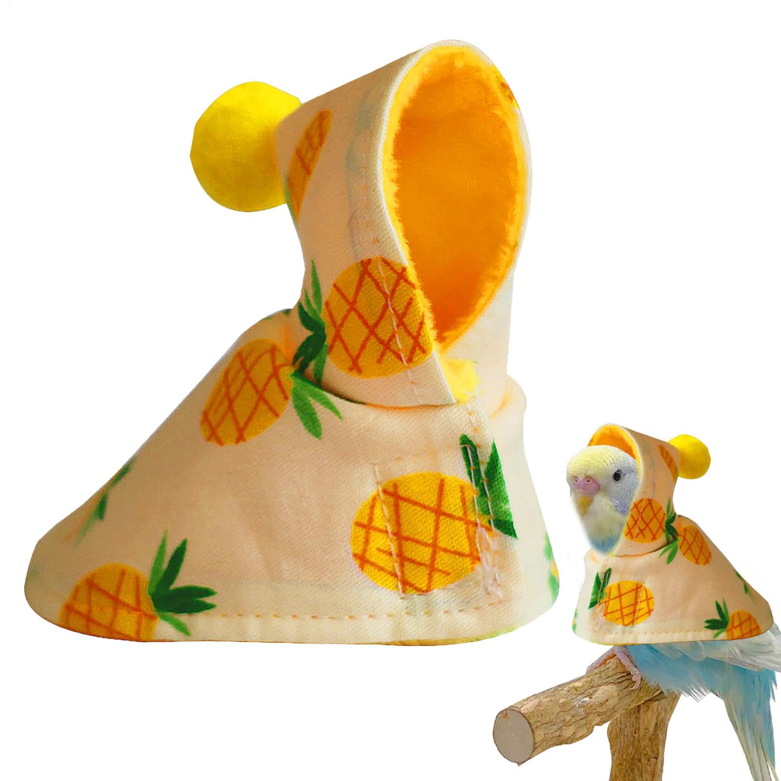 Winter Clothes for Cockatiels, Conure Bird Costume, Parrot Cloak for Cold