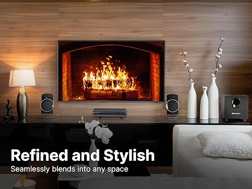 Miniatura 9 de Emerson ED-8050 2,1 canales reproductor de DVD de cine en casa y sistema de sonido envolvente de altavoz