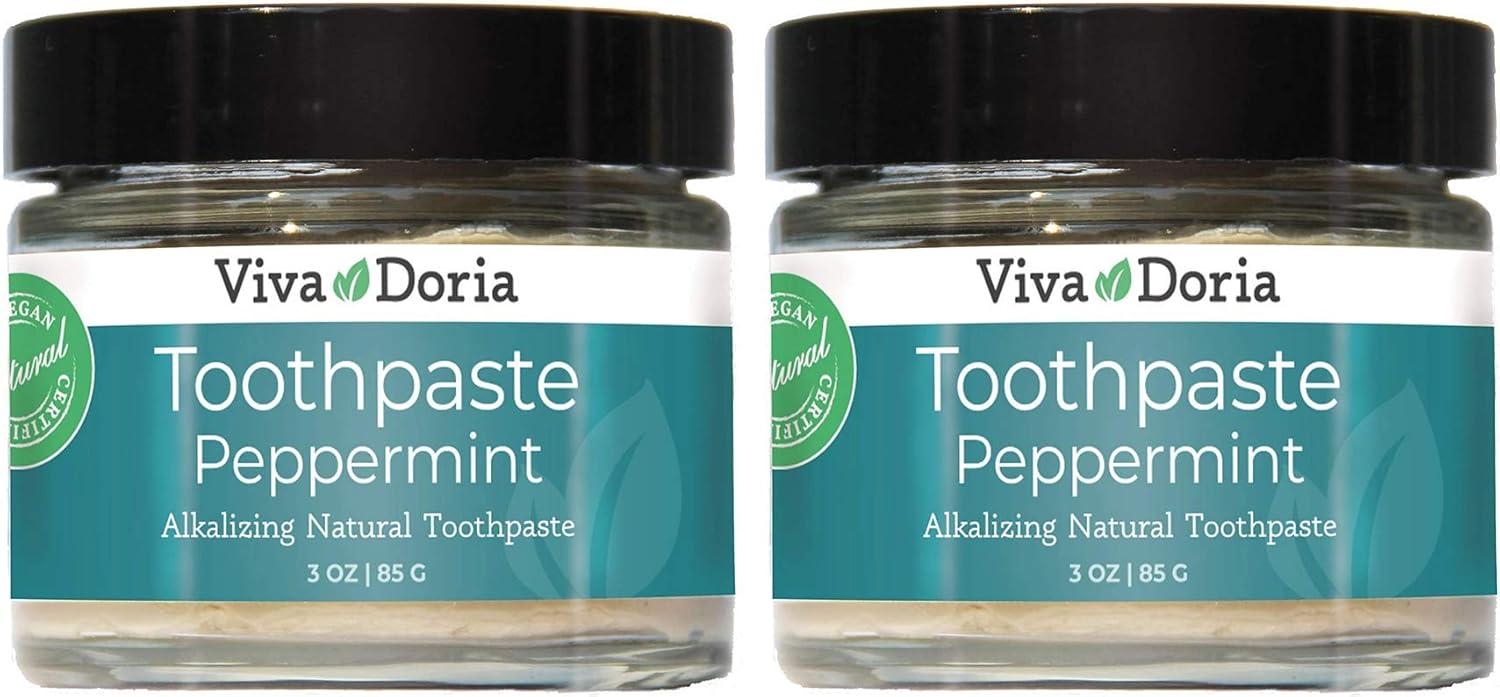 Viva Doria Remineralizing Toothpaste Peppermint Natural