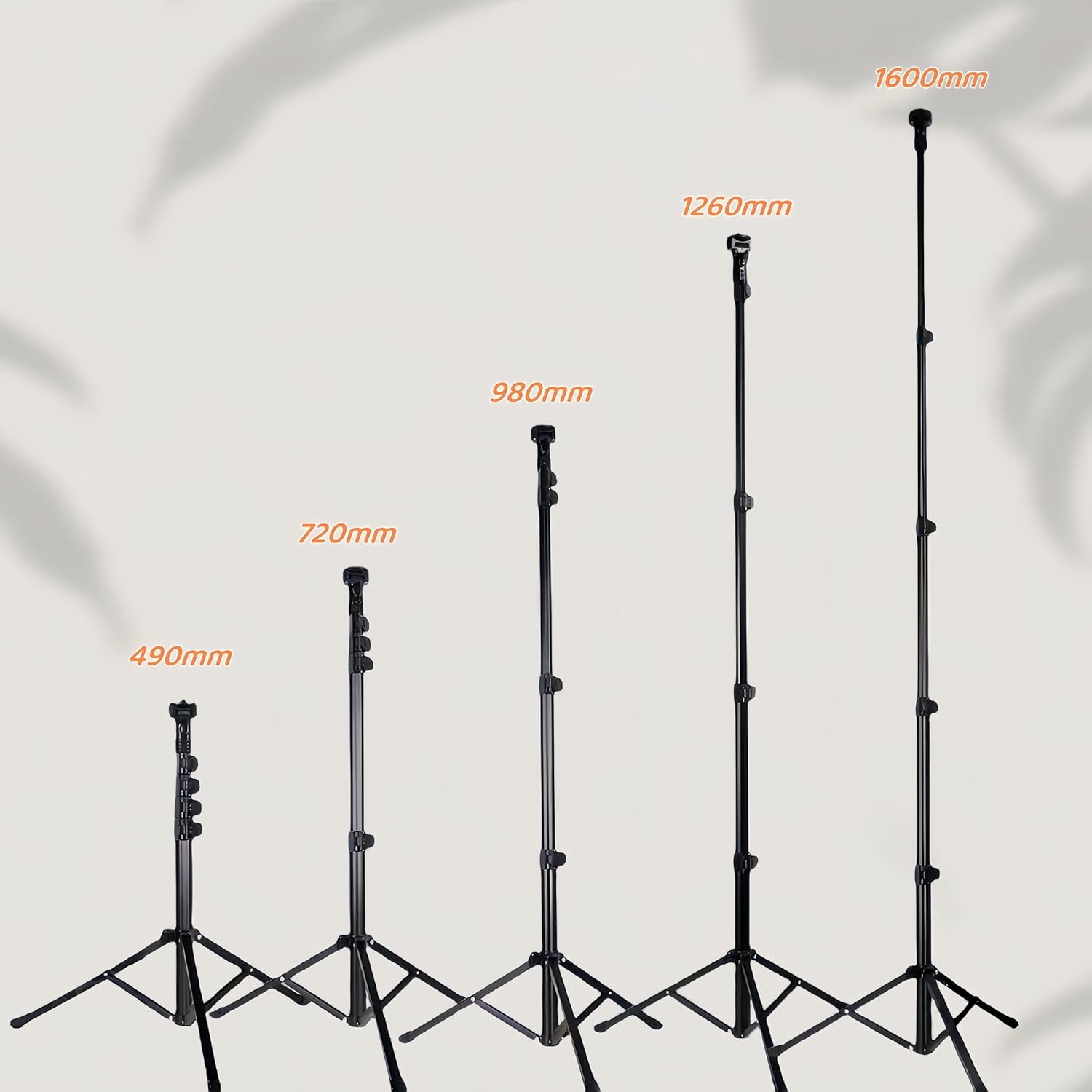 61 inch Lightweight Phone Tripod Stand with Remote and Holder ，Versatile Stand for iPhone, Android, Video Recording, and webcamera,Portable Travel-Friendly Smartphone Tripod