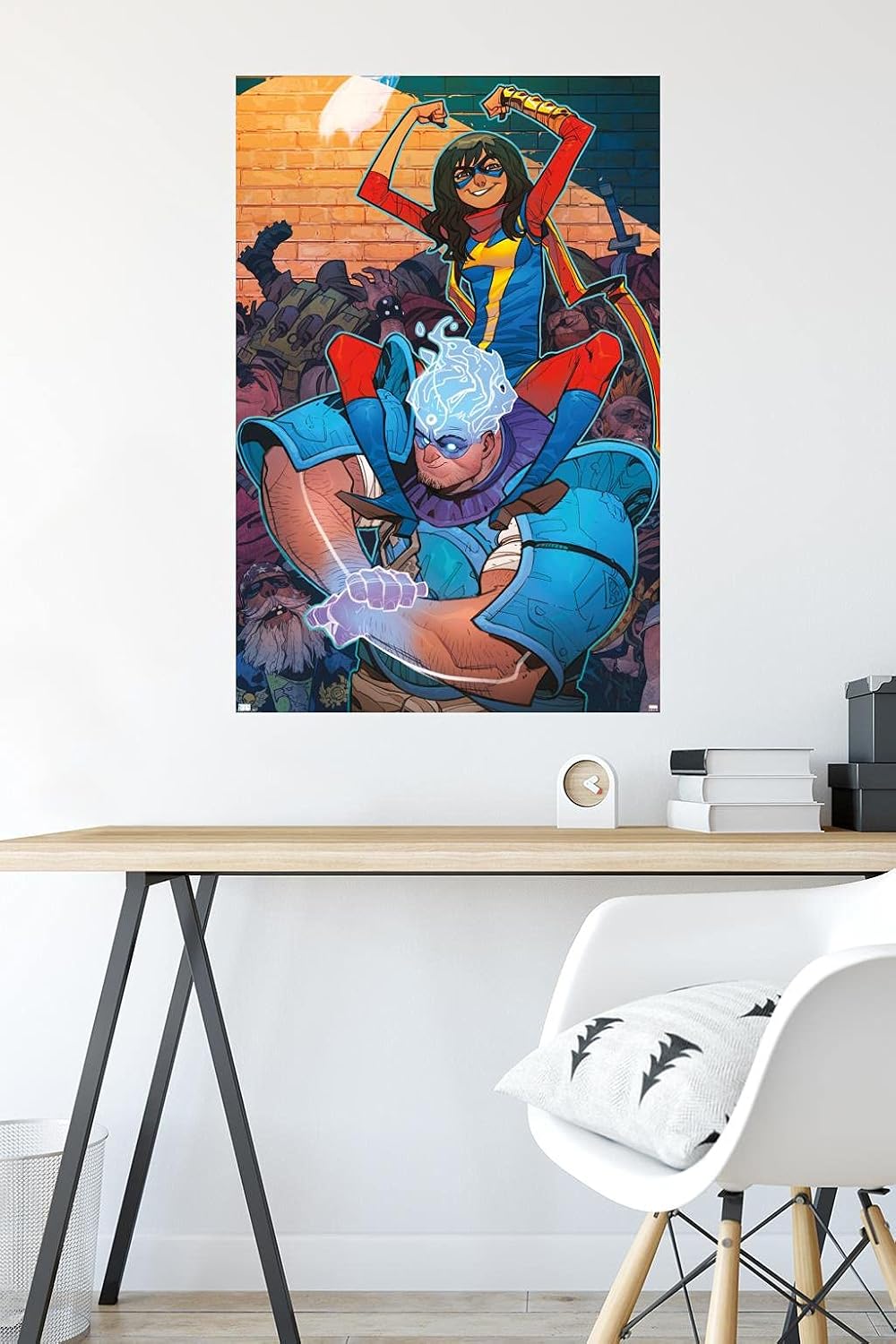 Trends International Marvel Comics Magnificent Ms. Marvel #13 Wall Poster, 34L x 22.4W, Premium Unframed Version