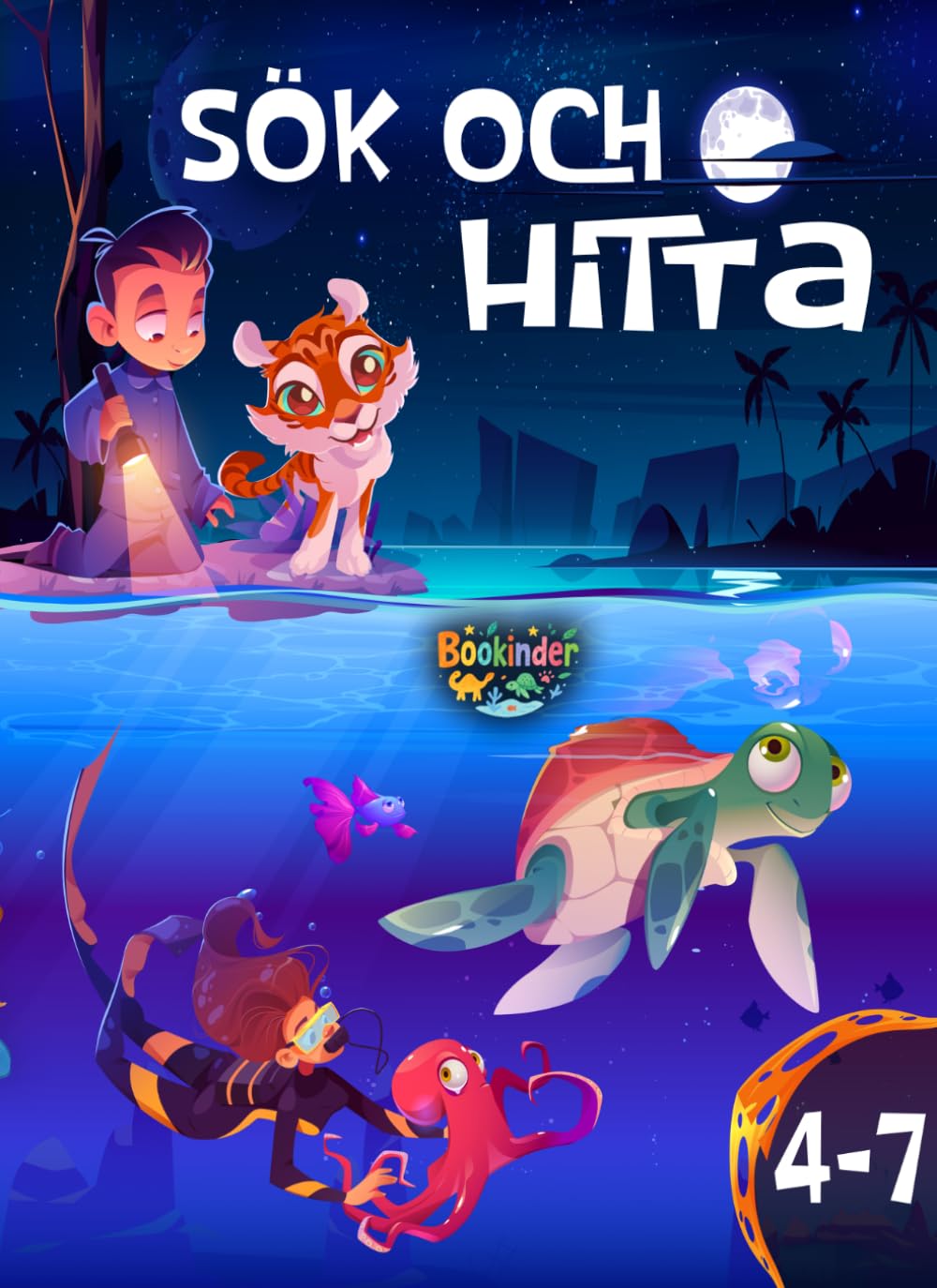 Sök och Hitta: Aktivitetsbok för barn 4–7 år