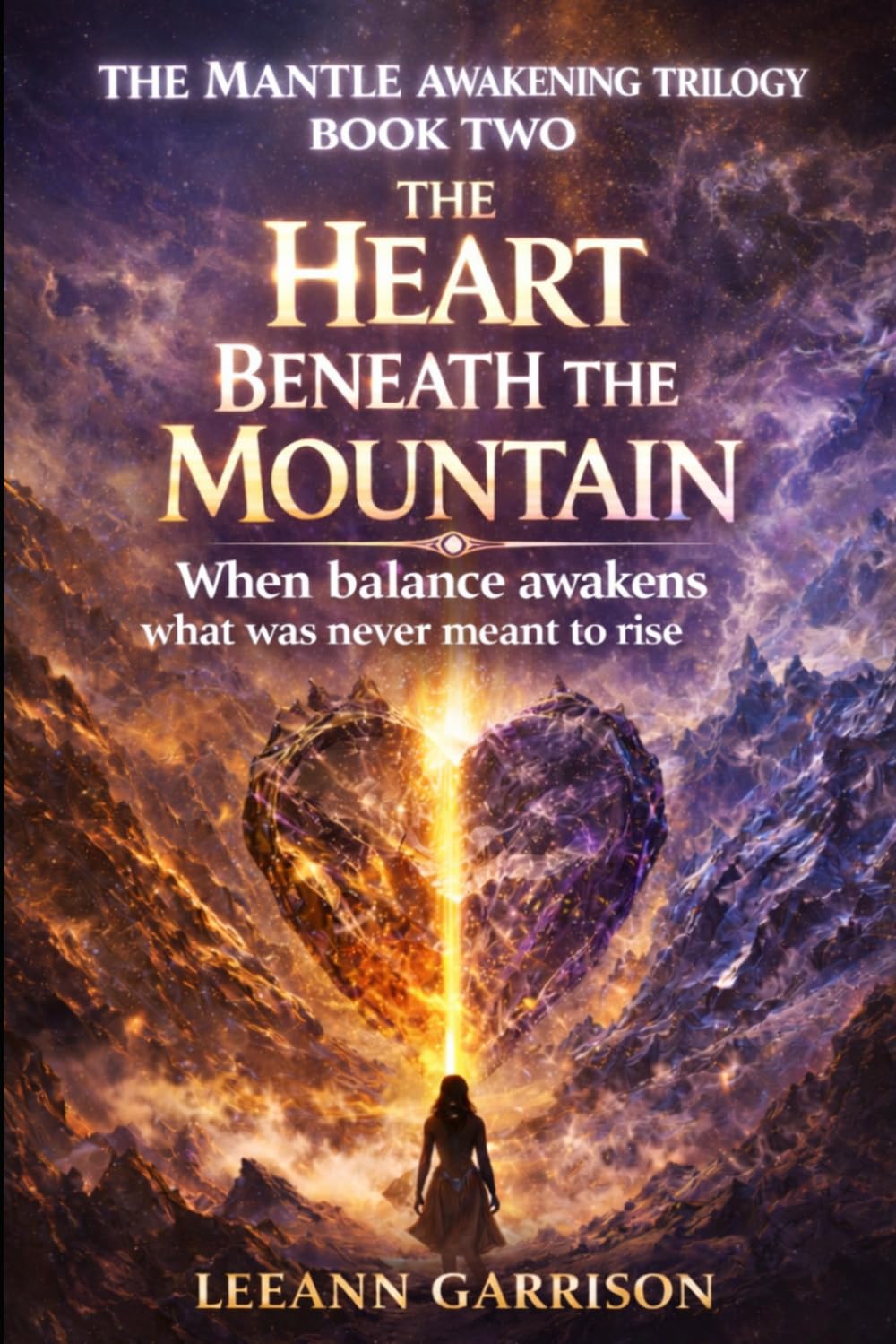 THE HEART BENEATH THE MOUNTAIN: WHEN BALANCE AWAKENS WHAT WAS NEVER MEANT TO RISE. EPIC FANTASY TRILOGY: 2 (THE MANTLE AWAKENING TRILOGY)