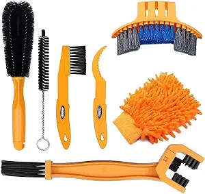 7-Piece Bicycle Bike Cleaning Tools Set