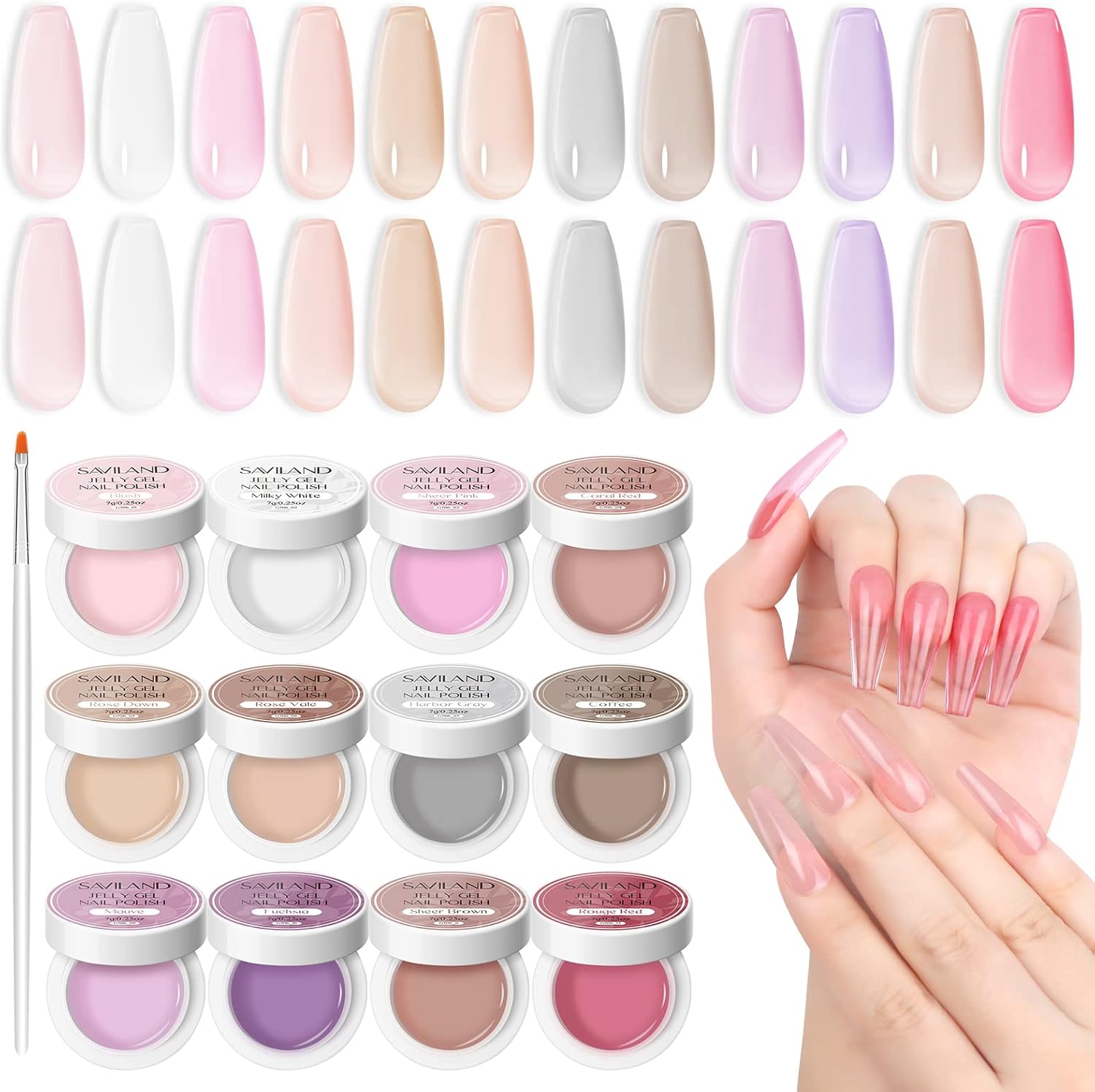 Smalto Gel UV Per Unghie - Design Per Nail Art - Accessori Per - Foto 4