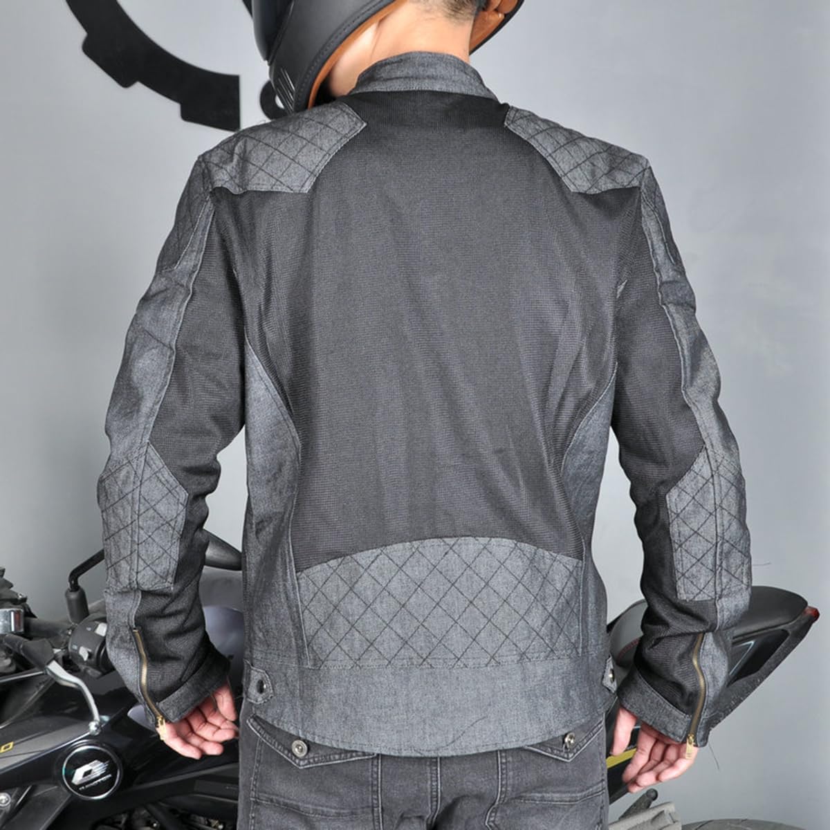 RENHE バイクジャケット 夏用 メッシュジャケット メンズ RENHE バイクジャケット 夏用 メッシュジャケット メンズ