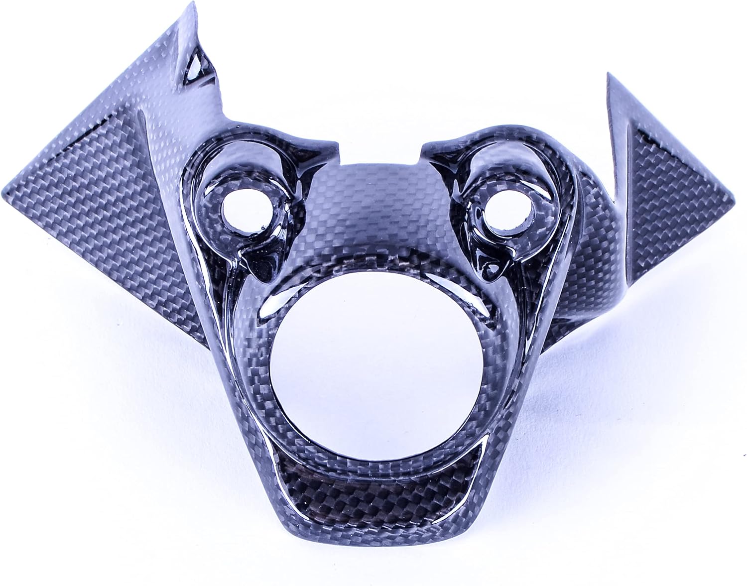 Bestem Carbon Fiber Key Guard Key Ignition Cover for 2019 Ducati Hypermotard 950