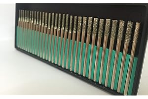60-Piece Diamond Drill Bit Set for Diverse Drilling Needs