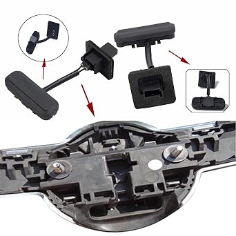 13422268 Boot Switch for Vauxhall Insignia | Chevrolet Tailgate Trunk Opening Switch Replacement for V-auxhall Insignia 2009-2016 Chevrolet Cruze