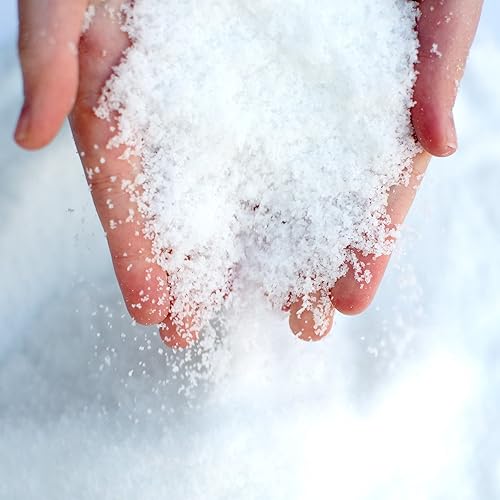 Miniatura 8 de Crea más de 40 tazas de nieve sintética esponjosa 20 paquetes de polvo de nieve instantánea Science Gone Fun (0.35 oz cada uno)