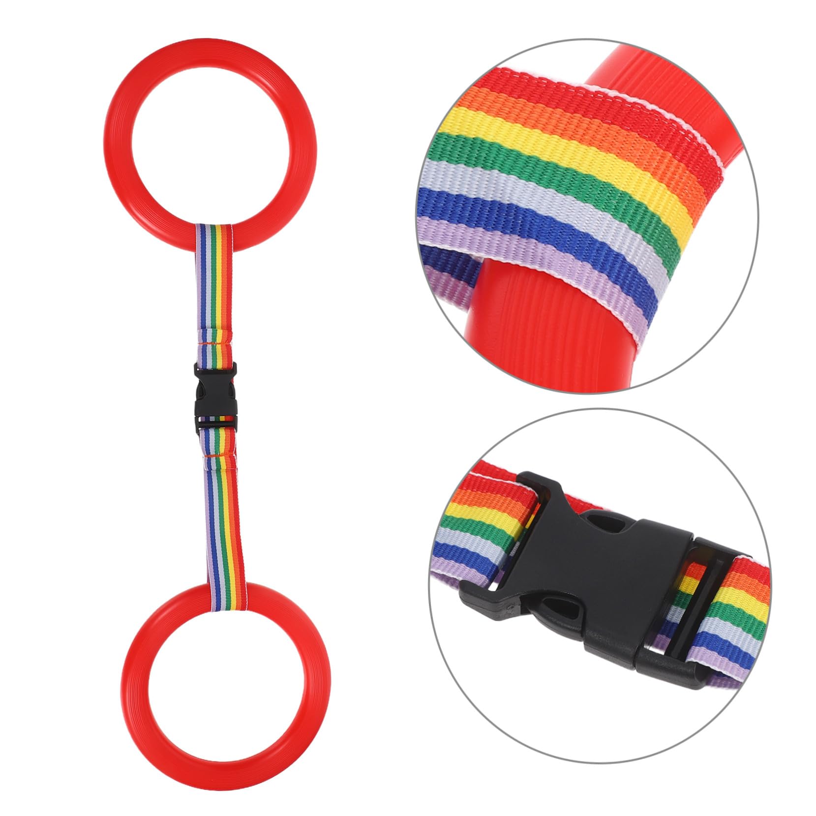 VANZACK 24 Juegos De Correas De Muñeca Antipérdida Pulseras De Plástico Para Pequeños Correa De Seguridad Para Caminar De Cintura Para Caminar Libre De Cuerda | Ajustable Liberación Rápida, Tejido y Plástico Ligero, para Paseos en Grupo y Escuelas