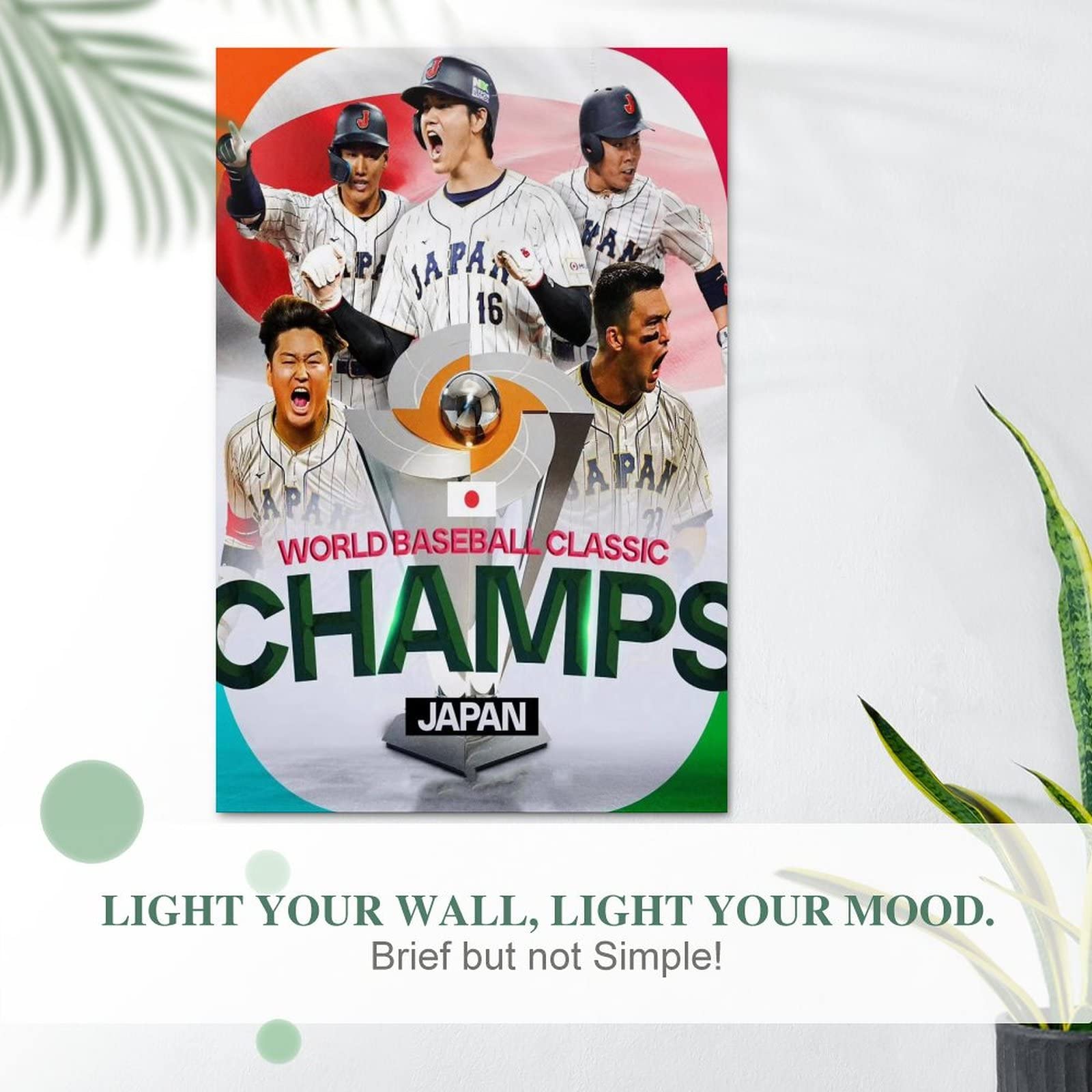 Amazon.co.jp: 2023 WBC 侍JAPAN 大谷翔平侍ジャパン優勝おめでと