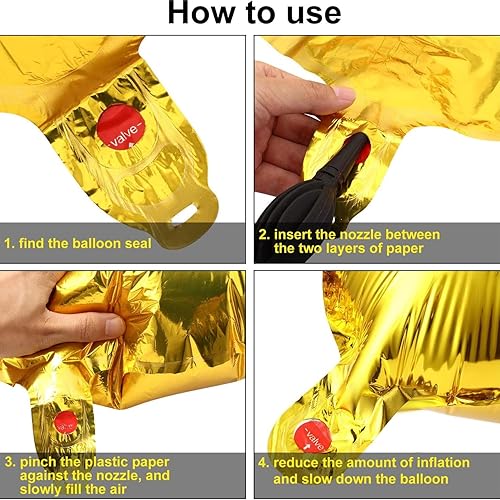Miniatura 3 de Gejoy Globos gigantes del número 30 de 40 pulgadas, globos gigantes de papel de aluminio del número 30 para decoraciones de fiesta de cumpleaños de