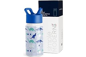 Simple Modern Kids Water Bottle with Straw Lid: Optimal Hydration for Todtoddlers